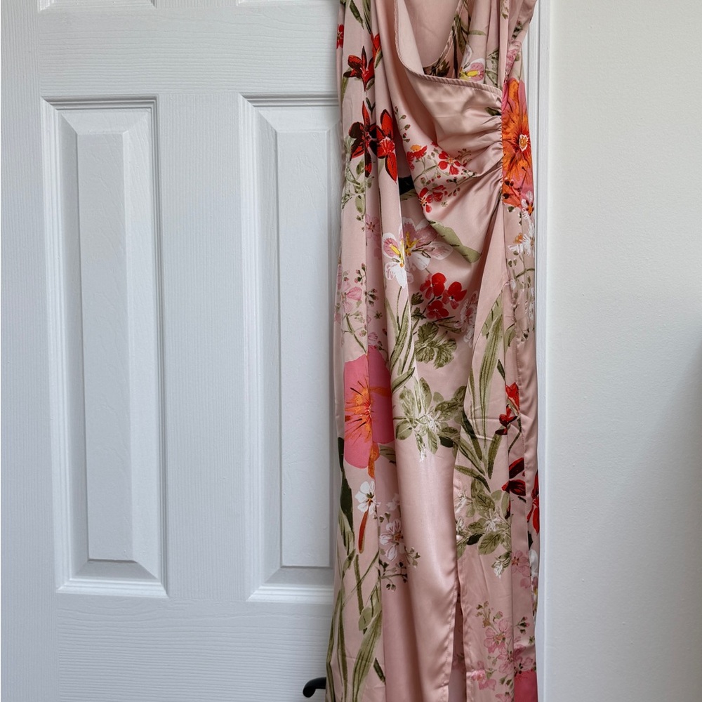 Floral Lulu’s Silky Dress